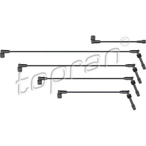 Kit de câbles d'allumage TOPRAN 205 105 OPEL 16 12 606 90510857