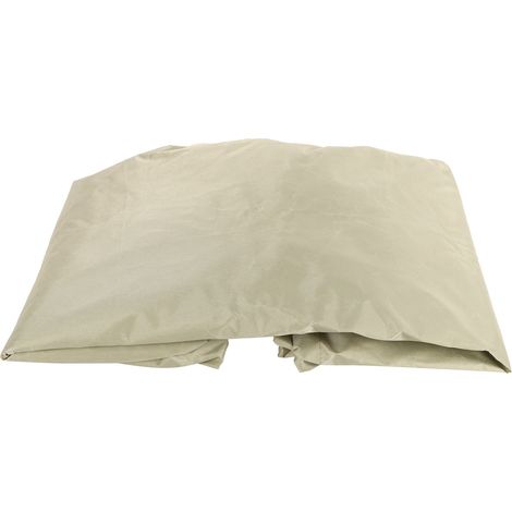 Housse de protection imperméable et anti-poussière pour chauffage de terrasse ou de jardin, beige, 81,5 x 225 cm (1/5)