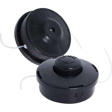 Têtes de Débroussailleuse Universelle M10 x 1,25, Tête de Bobine de Débroussailleuse à Essence Universelle Compatible avec Coupe-bordure Électrique Débroussailleuse Essence de Jardin (2 Pièces)..DEBUN (1/5)