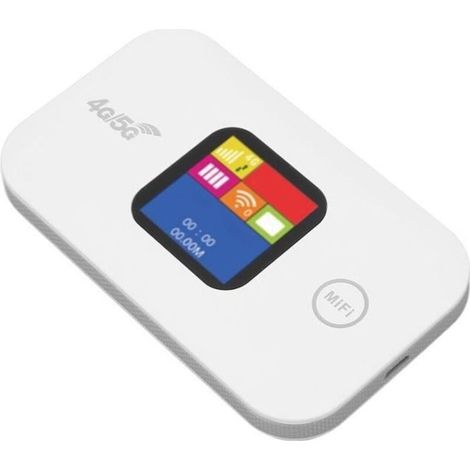 Mobile WiFi Router - 150 Mbps - Supports up to 10 users - LCD screen (1/4)