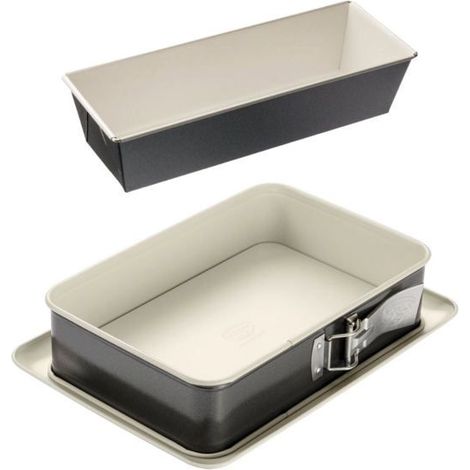 Kastenform und rechteckige Kuchenform - DR OETKER - Back Trend - 30 cm und 28 x 18 cm