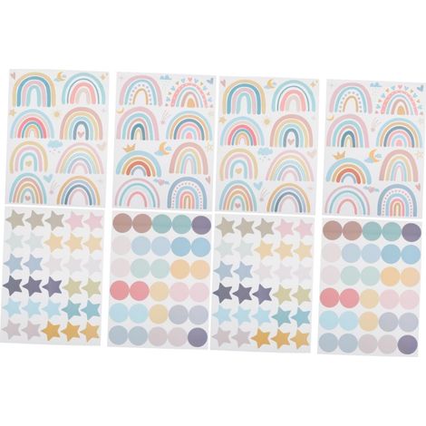 Série 2 Stickers muraux décoratifs faciles à installer pour (1/5)