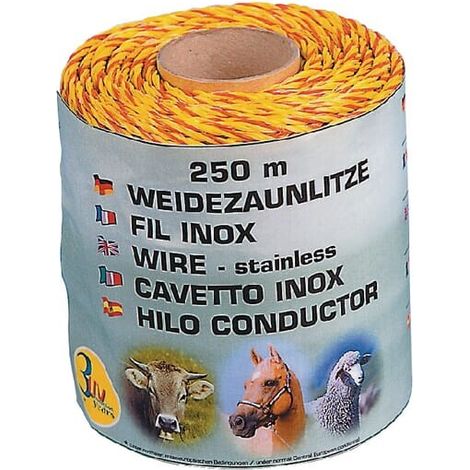 Corda recinzione Topline 1000m 3x0,2mm AKO 44833