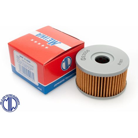 Filtro de aceite Miwa HF137 para motocicleta Suzuki DR 600/650/750/800 (Nuevo)