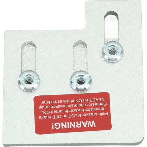 Kit de verrouillage de générateur SD200A en alliage d'aluminium pour disjoncteur principal et de générateur (1/5)