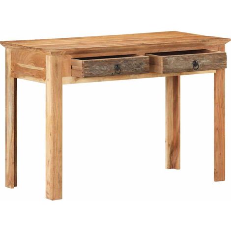 Maison Exclusive - Schreibtisch 110x50x75 cm Recyceltes Massivhol (1/5)