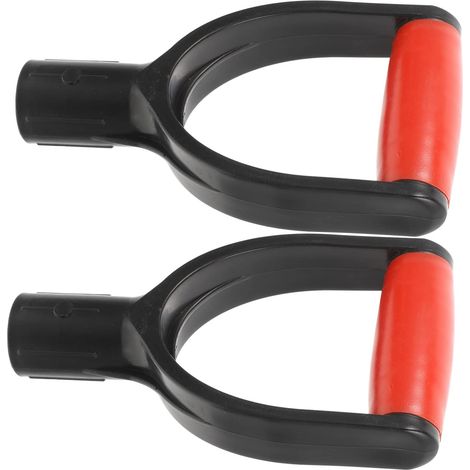 Poignée de Pelle en Plastique, Lot de 2, Ergonomique Prise Lisse et Confortable, Design Élégant, Format Portable pour Usage Domestique (1/5)