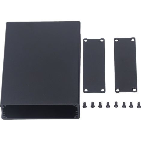 Boîtier en alliage d'aluminium pour amplificateur de puissance, boîte de jonction intégrée pour carte de circuit imprimé (1/5)