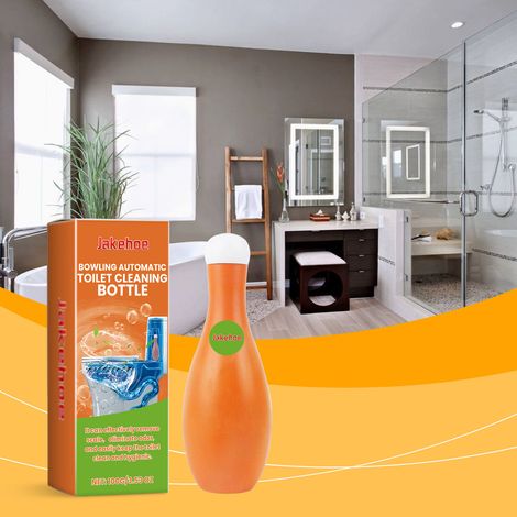 Reinigungsflasche für Toilettenkegel, praktisch für den Heimgebrauch, einfache tägliche Reinigung und Pflege – 100 g -- BIEMMEDUE (1/5)