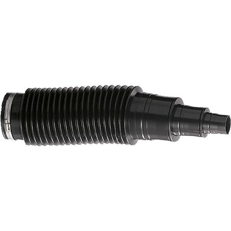 Raccord de tuyau d'evacuation flexible avec pince pour tuyaux souples NW 70/90/100