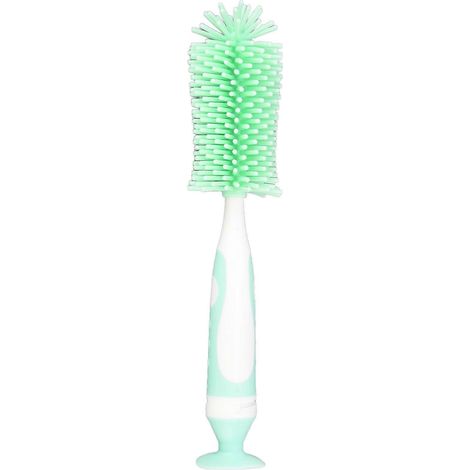 Biberon Brosse Silicone Eau Contenant Lait Nettoyage Accessoire Bébé Brosse à Biberon Lavage Ustensile (1/5)