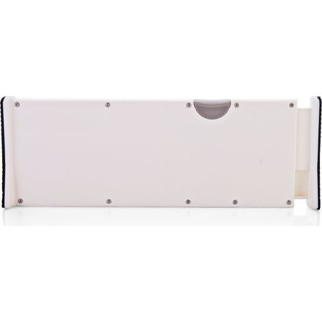 Separateur de Tiroirs Cuisine Extensible 28.3-44 CM Plastique Separateur Tiroirs Vetement Cuisine Ajustable, Organisateur de Tiroir Cuisine Pour Couv (1/5)