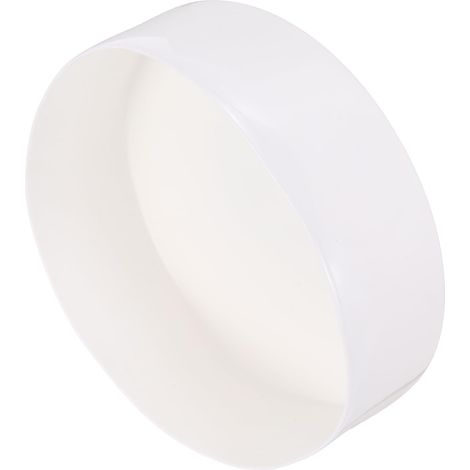 Embout Caoutchouc 160mm Blanc 50mm Hauteur Embouts de Tuyau Ronds en Vinyle, en Plastique, pour Tubes, Clôtures, Poteaux, Meubles, Rampes (1/5)