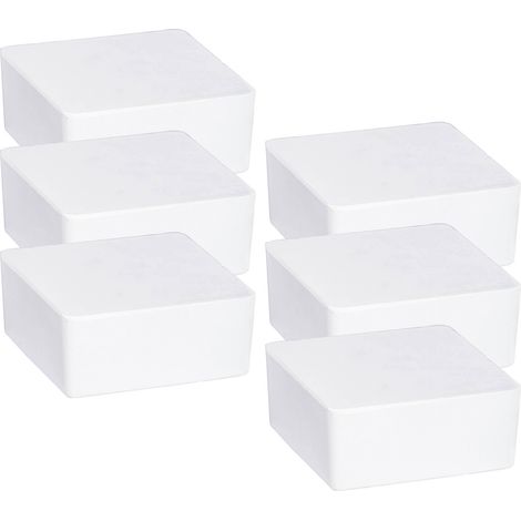 WENKO Raumentfeuchter Cube Nachfüller 500 g mit Orangenduft, 6er (1/5)