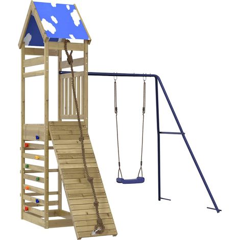 Outdoor Playset Impregnated Wood Pine vidaXL (1/5)