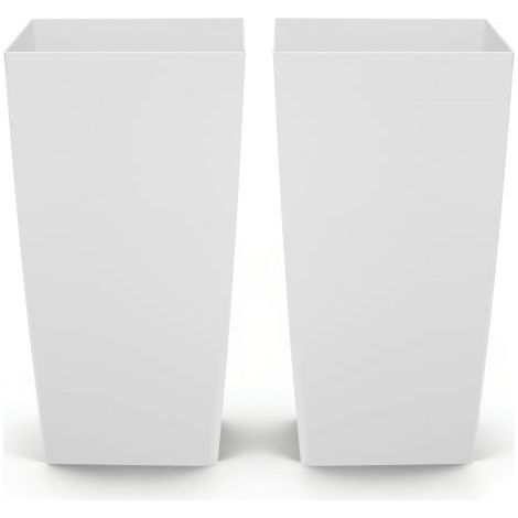 Jardinière Haute Lot de 2 Pot de Fleur Haut 75 cm pour Plantes (1/5)