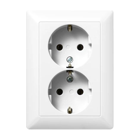 JUNG AS5020UWW - TOMA DE CORRIENTE DOBLE