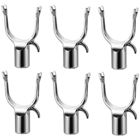 Pair Lot de 6 branches de fruits, support de branche d'arbre en métal, supports de branche durables, supports de plantes, support d'arbre, cadre de support pour branches solides (1/3)