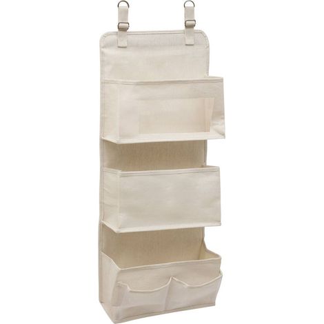 Portaoggetti in tessuto dressy plus beige - 5five (1/5)