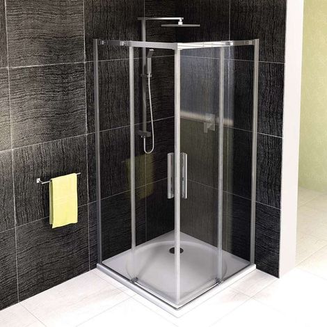 Polysan Altis - Box doccia 90x90 cm, Antidrop, vetro trasparente/cromo AL1590CAL1590C (1/4)
