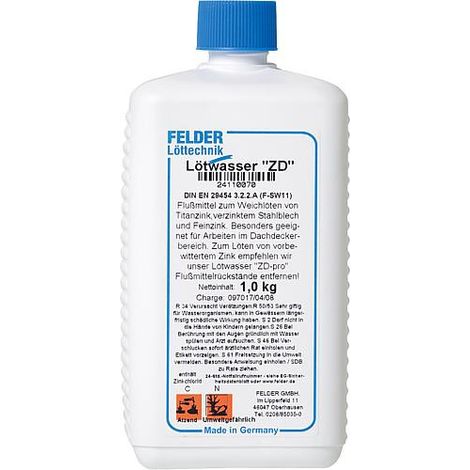 Fluide decapant "ZD" 1,0 kg Bouteille (1/3)