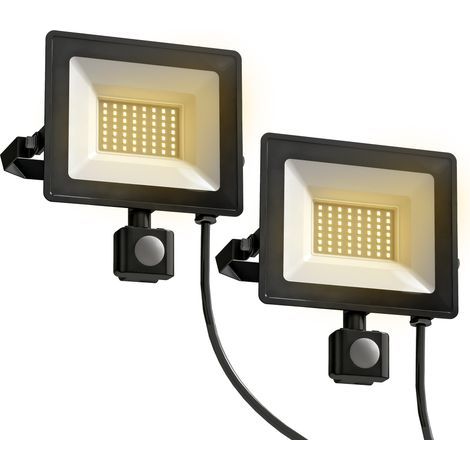 Lampe de travail 50 W, réglable, 3 modes, aluminium, utilisation flexible, noire (1/5)