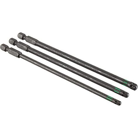Juego de puntas Torx kwb 123244 acero 150 mm 3 piezas