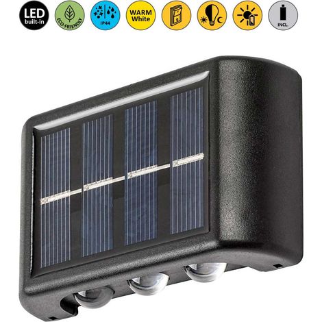 KANGTON,OUTD.SOLAR, WALL, LED1,2W, L9CM (1/5)