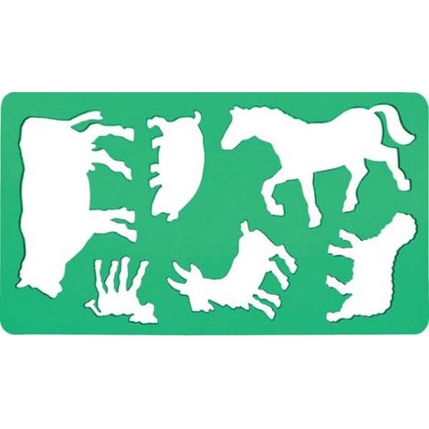 Plantilla de animal: Caballo