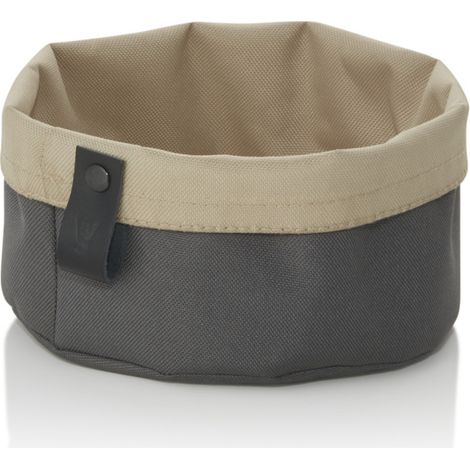 Sac à pain Ø 17 cm H 11 cm gris clair/kaki clair tétron FLIP TETRON - Was Germany (1/2)