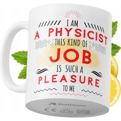Mug humoristique pour physicien, avec un texte amusant et un design graphique original. Idéal pour les anniversaires, les fêtes et autres occasions spéciales. Mug premium pour la maison, le bureau et  (1/5)