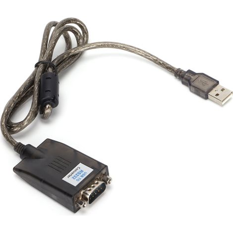 USB-zu-RS232-Adapter, 9-poliger COM-Anschluss, Datenkonvertierungskabel mit FTDI-Chip und CD für WinXP/Vista/Win7/Win8 (1/5)
