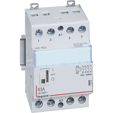 Legrand CX³ Contactor de potencia 4 polos 63 A