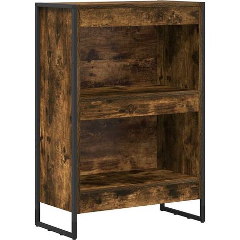 Maison Exclusive - Estantería para libros Roble Humo 60 x 30 x 86