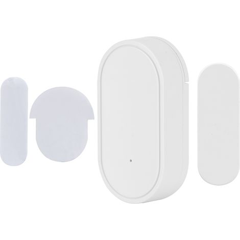 Capteur magnétique de porte et fenêtre 433MHz, détecteur sans fil d'ouverture pour alarme domestique (1/5)