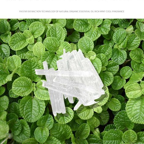 100 g de cristaux de menthol purs et naturels de qualité supérieure pour l'aromathérapie (1/4)