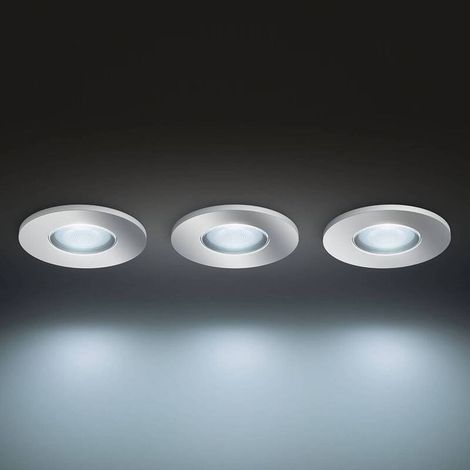 [GEBRAUCHT] B-Ware Philips Lighting Hue LED-Einbauleuchte 871951434081700 Hue White Amb. Adore Deckenspots Rund 3 Flg. (1/2)