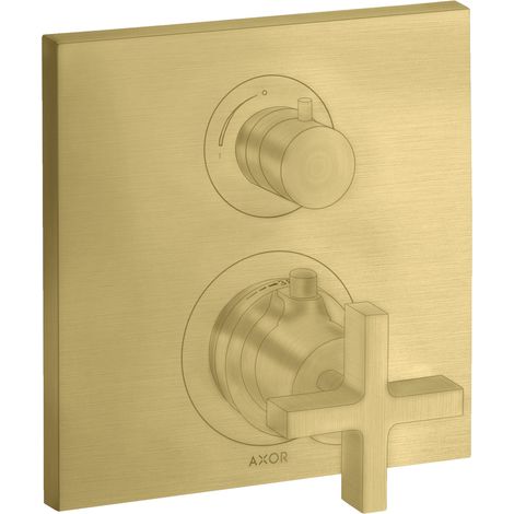 hansgrohe AXOR Citterio Termostato empotrado con válvula de