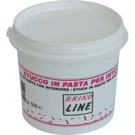 STUCCO PASTA BRIKO LINE - BIANCO GR 500 - 24 pezzi