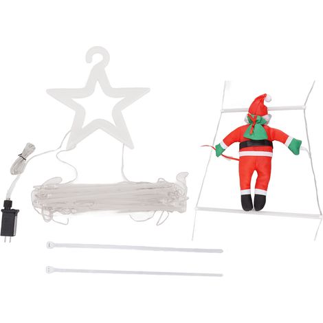 LED-Sternenlichterkette für Weihnachten – Dekoration für drinnen und draußen, Fenster, Garten, Wand, Baum – 110-V-US-Stecker (1/5)