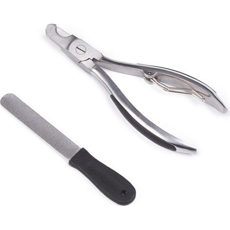 Ciseaux Pour Ongles Chien - Coupe-Ongles À Lime Intégrée - Pour Chiens Grands Et Ongles Épais - 1 Pièce (1/5)