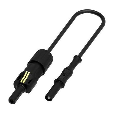 Electro-pjp Cable de medida PV negro 1 metro