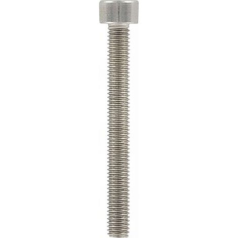 Vis métaux tête cylindrique 6 pans creux 5 x 40 mm CHC INOX A4 - Boite de 200 pcs - Fixtout VCHC05040A4