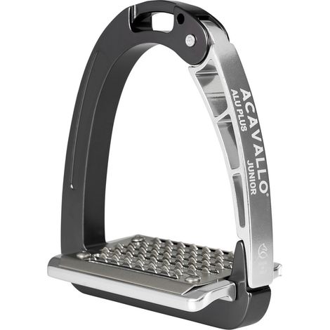 ACAVALLO Staffa Arena Aluplus Junior CHARCOAL PER BAMBINI (1/3)