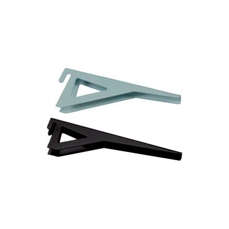 MENSOLE REGGIPIANO PER CREMAGLIERA- - mm.150 bianco portata kg.50 - 2 pezzi FRASAN