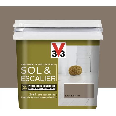 Peinture De Rénovation V33 Sol & Escalier Taupe 0,75 L