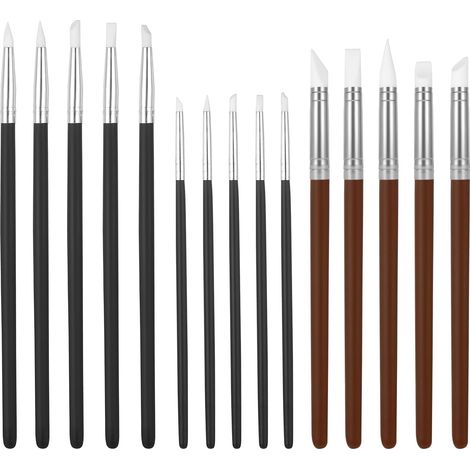 15 Pcs Pinceaux en Silicone (1/5)