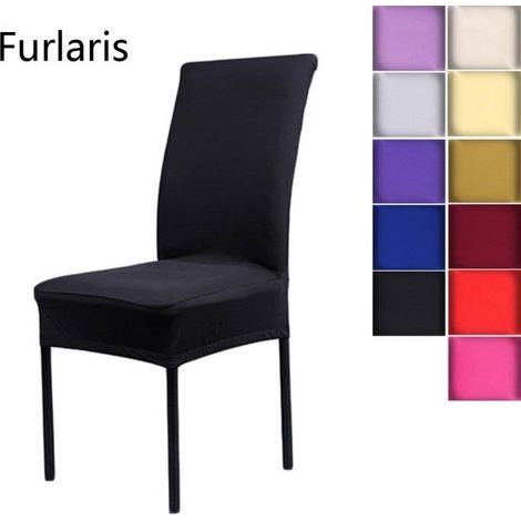 4 X Housse de Chaise Stretch Couverture de Chaise Extensible Housse pour Chaise de Salle à Manger (1/4)