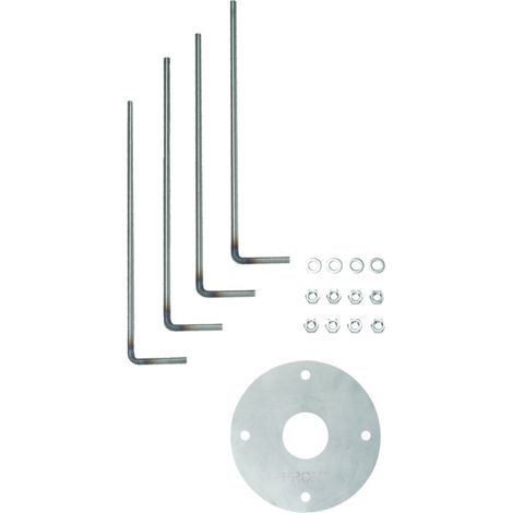 Witty accessoire Socle de scellement pour pied XEVA13x - HAGER XEVA150