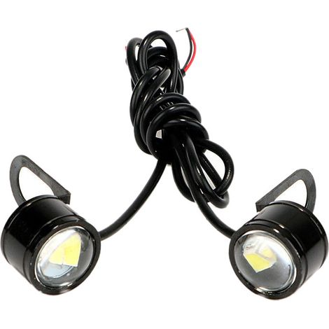 Geeignet für zweiteilige weiße LED-Scheinwerferprojektoren, Tagfahrlichter und Rennscheinwerfer für Motorräder